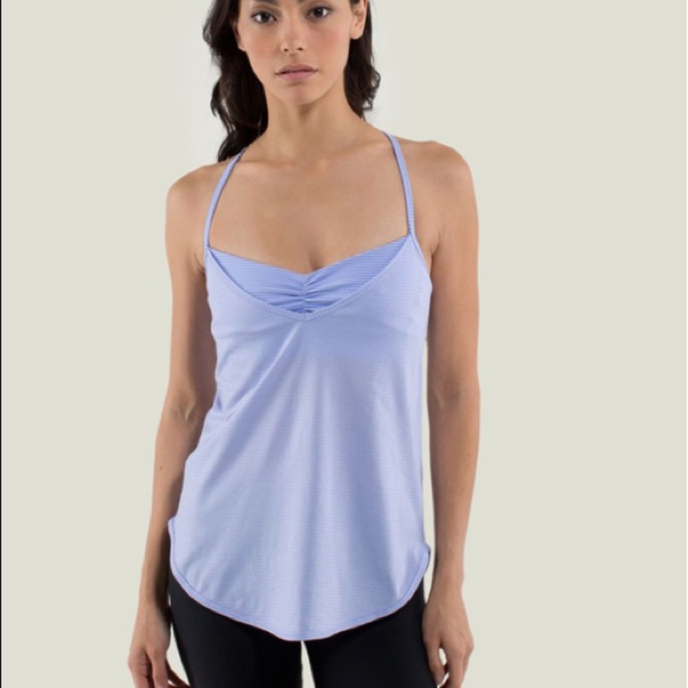 🍋 Lululemon - “Roll Out” tank top w built in bra - Picture 2 of 10